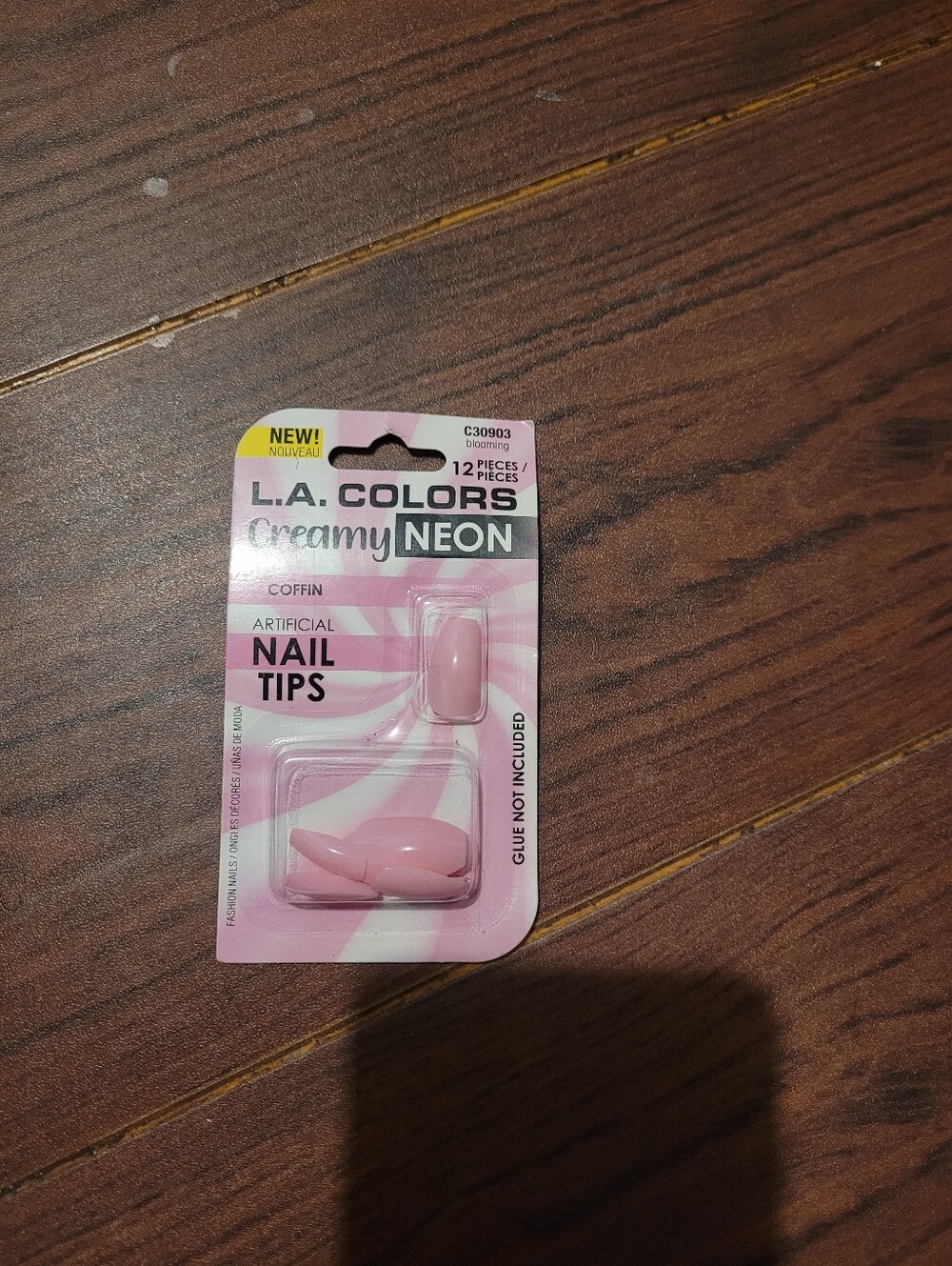 L.A. Colors Creamy Neon Artificial Nail Tips
